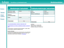 Tablet Screenshot of nimileima.tukes.fi